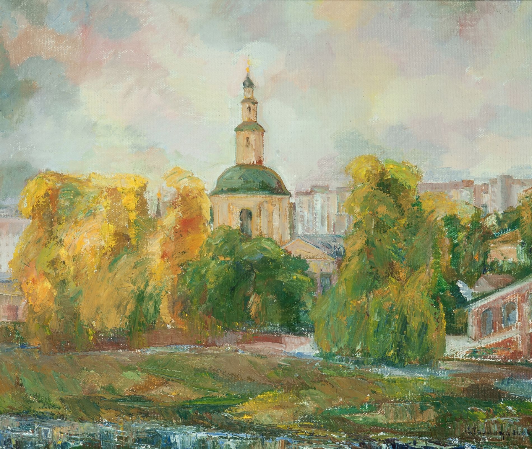 A Temple by the Dnieper, from the series Smolensk