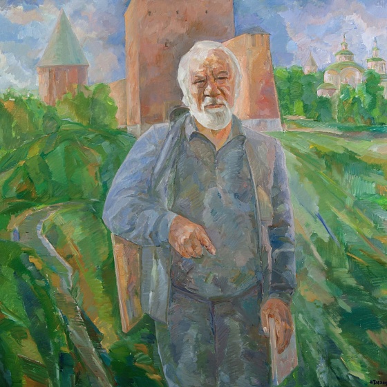 Портрет художника В. И. Ляшенко