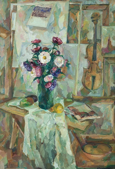 A Morning in the Artists's Studio