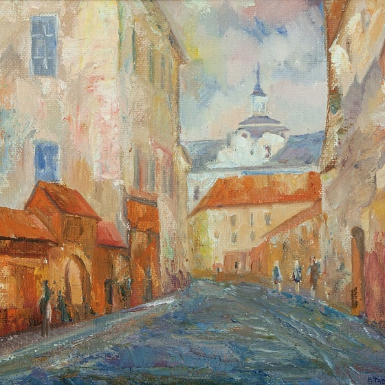 Morning, from the series Vinlius