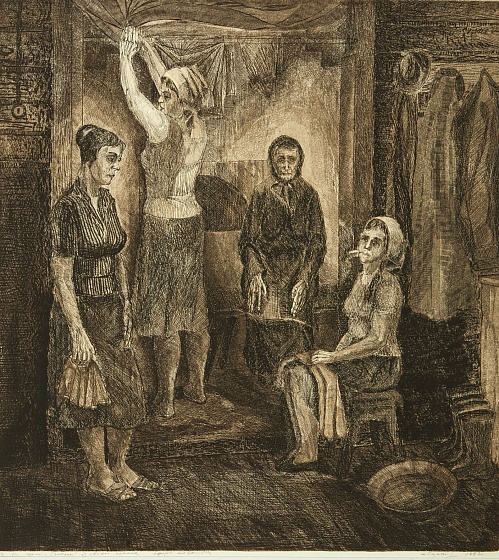 On My Doorstep, from the series Sisters