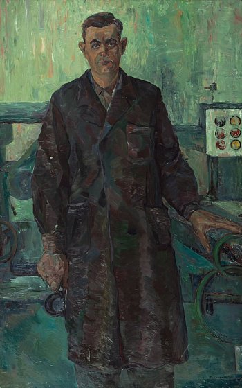 Portrait of S.K.Tikhansky