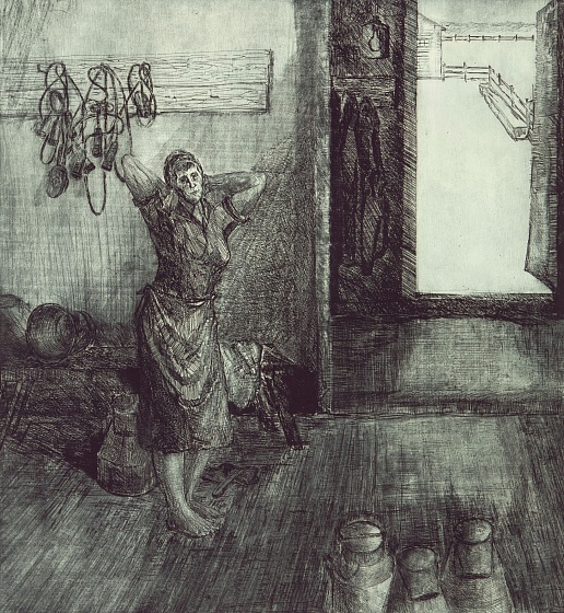 The Mistress of the Farm, from the series Sisters